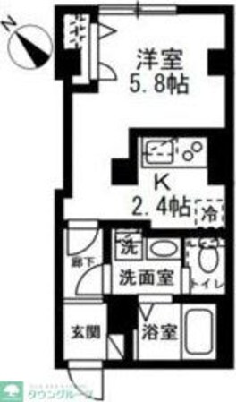 ポルトリヴェールの物件間取画像